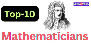 I Top 10 Mathematicians I Mathematicians I Best Mathematicians I