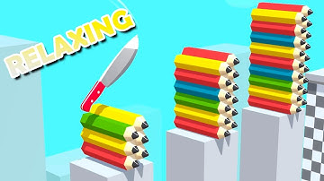 Slice it all! Very satisfying and relaxing ASMR slicing game Pt.3