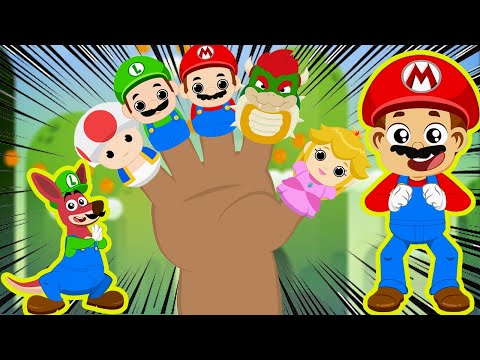 🎵 Mario Bros Finger Family y Más | Aprende a Cuidar el Planeta con Superzoo 🌍🦷🎨