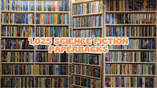 Bookshelf Tour Part 1 - 1,025 Science Fiction Mass Market Paperbacks