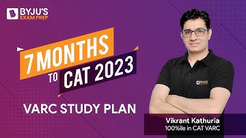 7 Months to go for CAT 2023 | Study Plan for CAT Verbal Ability and Reading Comprehension | BYJU