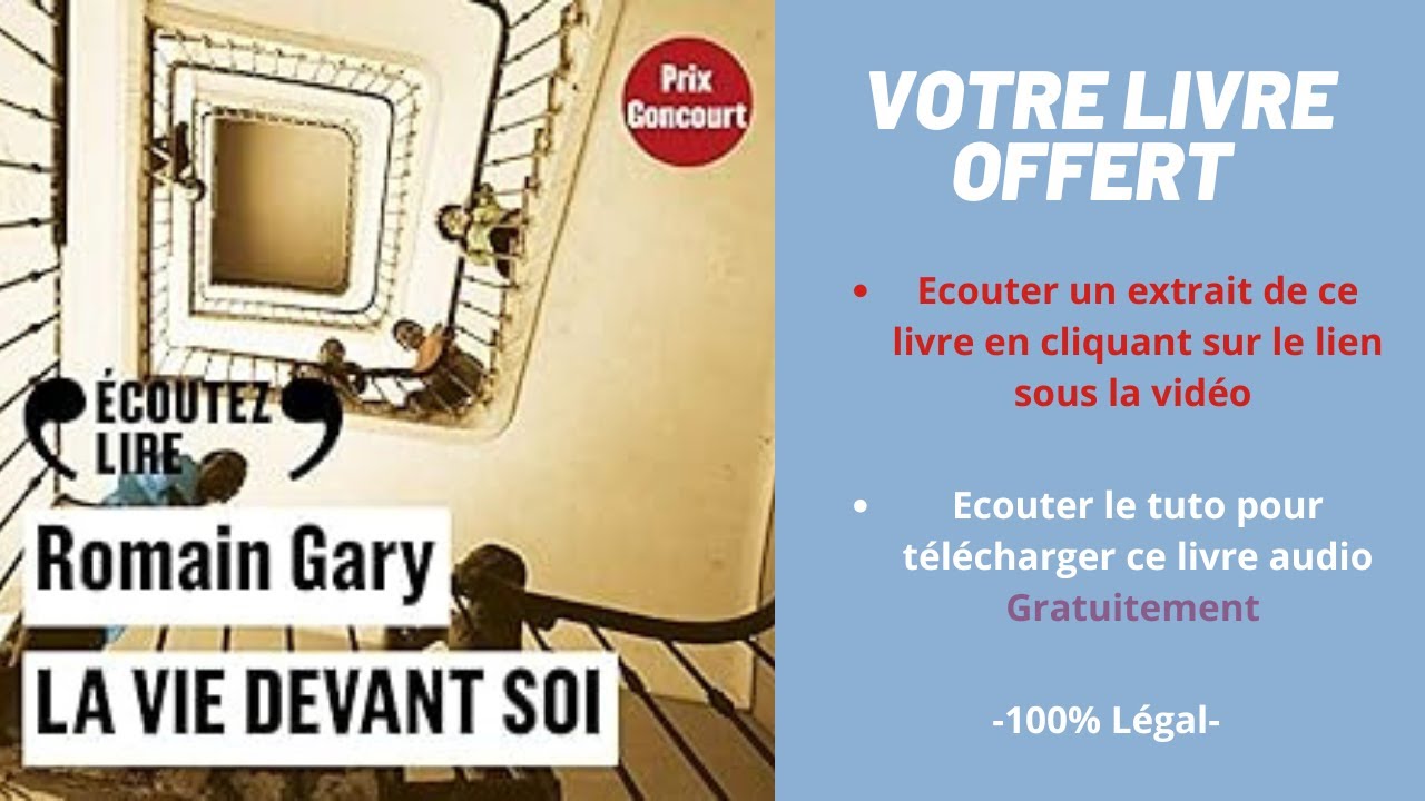 La vie devant soi Romain Gary livre audio - YouTube