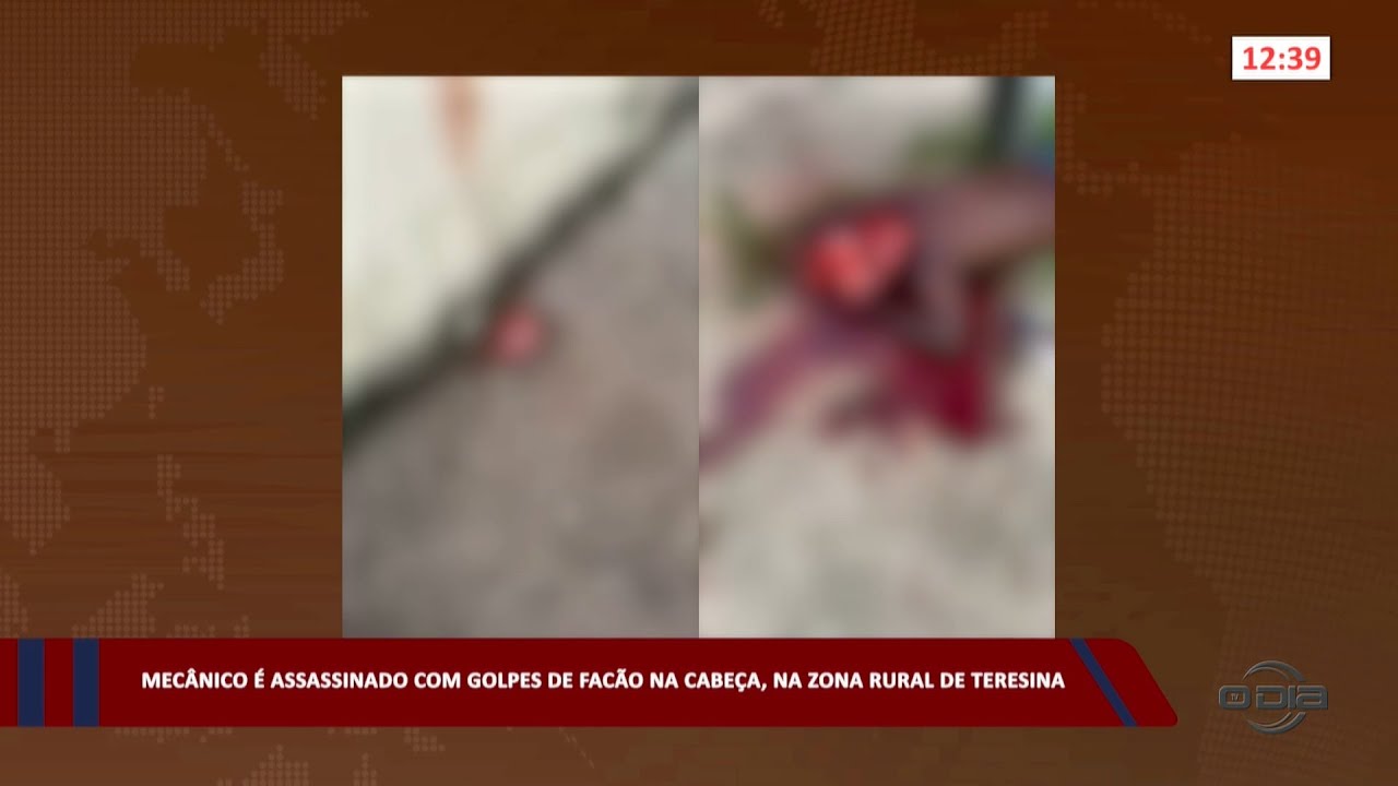 Mecânico é assassinado com golpes de facão na cabeça na zona rural de Teresina 09 06 2023