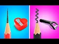 E-GIRL vs GOTH GIRL 🌈 Awesome Crafts And Food Ideas For Smart Students