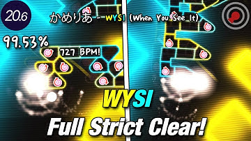 [ADOFAI] [20.6] かめりあ(Camellia) - WYSI (When You See It)