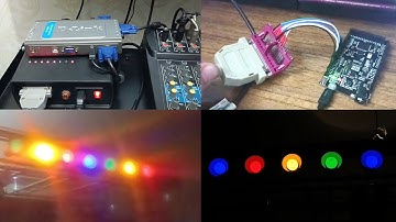 Arduino Light Organ Running On Real Hardware