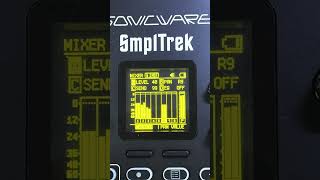 Sonicware SmplTrek playing my #electronicmusic #techno