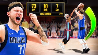 Download Lagu I RECREATED Luka Doncic's 73 Point Triple Double in THE REC on NBA 2K26 MP3