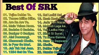 Best Of Shahrukh Khan - Dilwale Dulhania Le Jayenge - SRK Famous Songs 90s