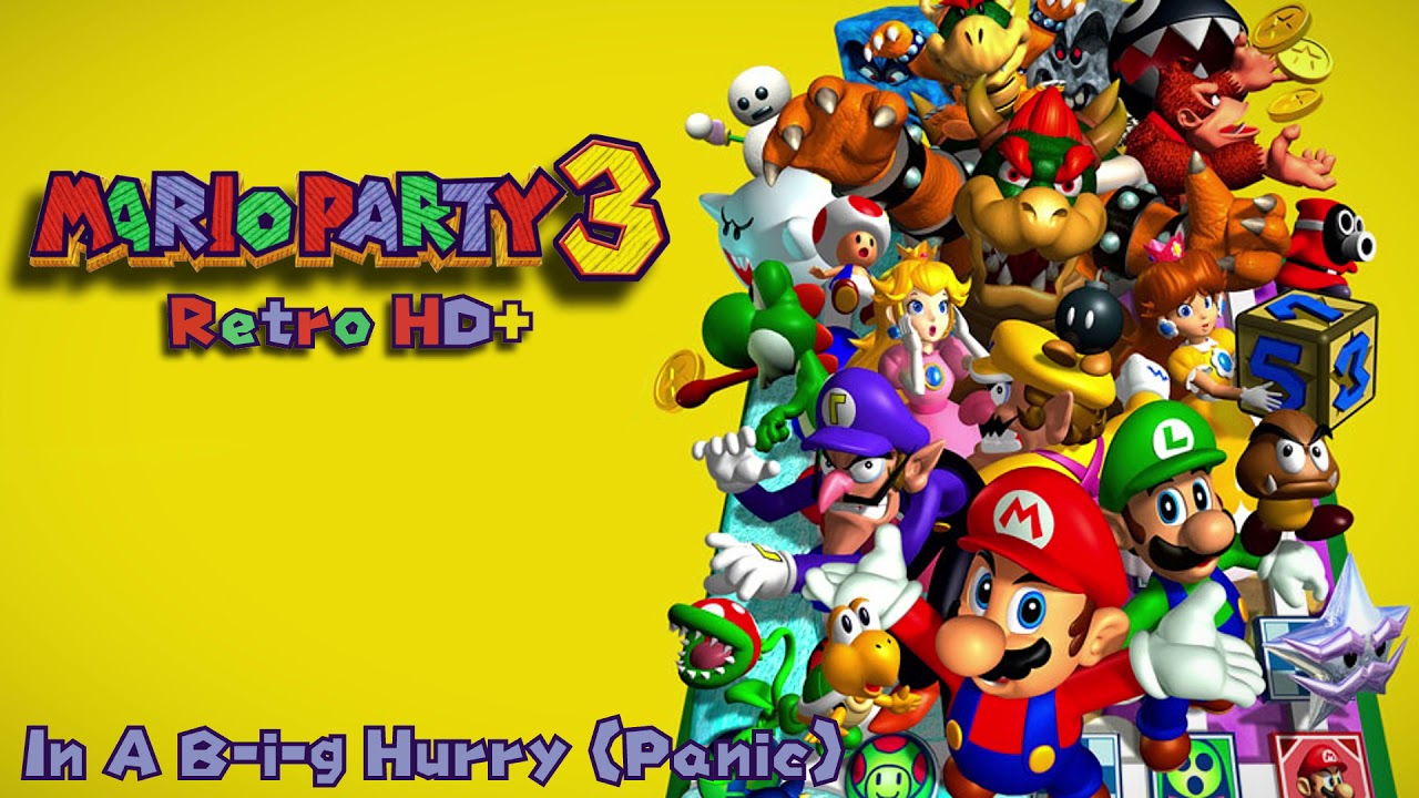 Mario Party 3: In A B-i-g Hurry (Panic) HD