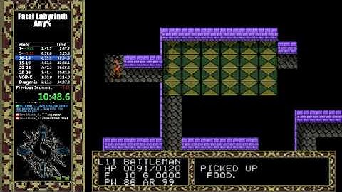 Fatal Labyrinth - #MegaDrive / #Genesis - Any% in 33:04.46 (Obsolete World Record)