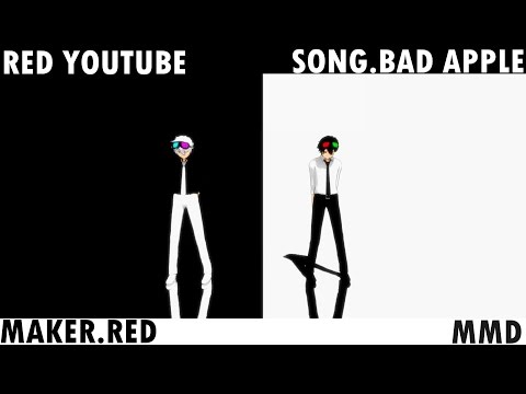 [MMD] 가이코님과반전이코님외! 3분으로! Bad Apple