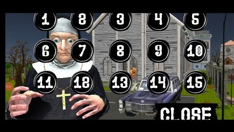 the nun neighbour escape from evil all  level 1 to 15 complete all level
