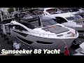 Wonderful 2024 Sunseeker 88 Yacht - Luxurious Boat Review | BoatTube