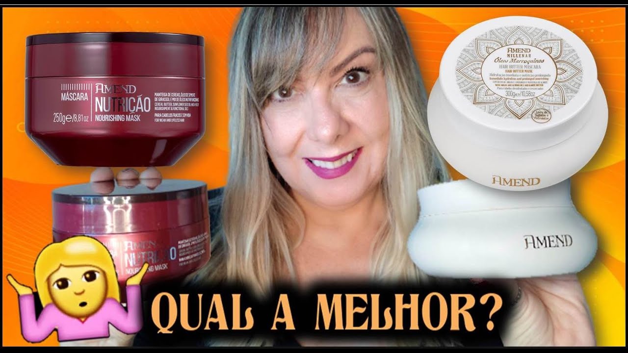 🤷🏼‍♀️QUAL A MELHOR? ÓLEOS MARROQUINOS OU NUTRIÇÃO DA AMEND? BATALHA DE PRODUTOS