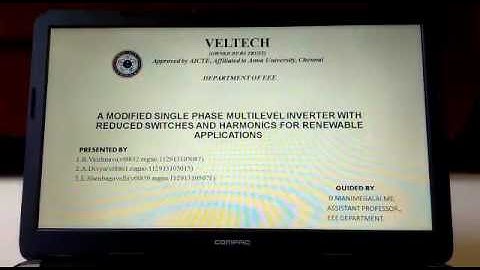 A MODIFIED SINGLE PHASE MULTILEVEL INVERTER WITH REDUCED SWITCHES AND HARMONICS FOR RENEWABLE APPLIC