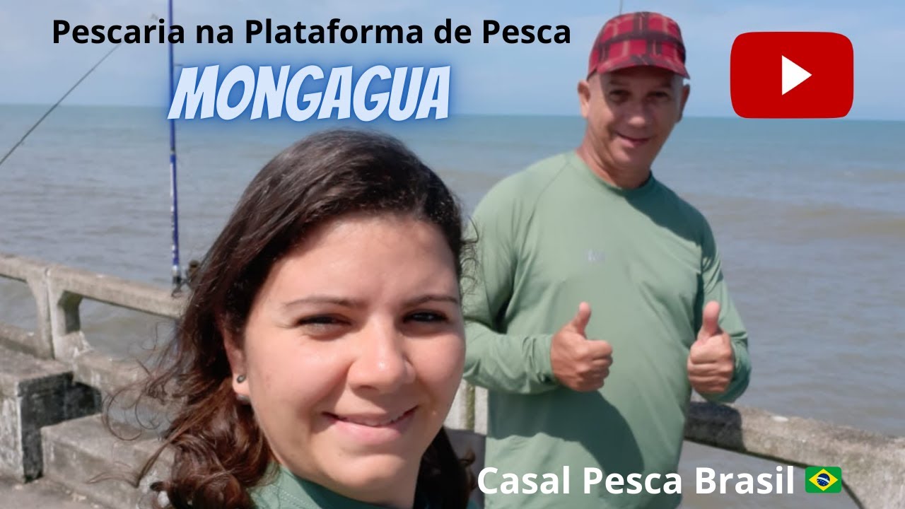 PESCARIA NA PLATAFORMA DE PESCA.