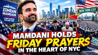 MENGEJUTKAN! Mamdani Pimpin Salat Jumat di NYC - Ribuan Orang Berkumpul Saat Islam Berkembang di ...