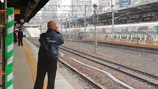 EF510 6号機牽引名古屋タ発岐阜タ行2071レ名古屋通過