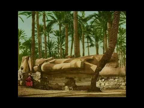 تمثال الملك رمسيس الثانى البالغ وزنه ١٠٠ طن