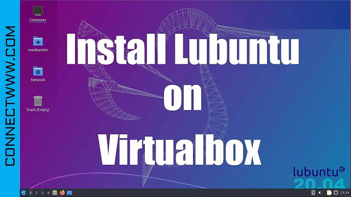 How to install Lubuntu on Virtualbox