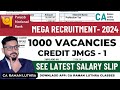 PNB JMGS - 1 Credit Officer Salary Slip | PNB 2024 Mega Recruitment 2024 | 1000 vacancies - Credit |