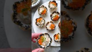 Smoked Salmon Dip Bites