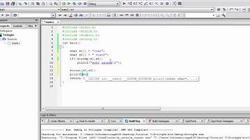 Imparare C - Tutorial 25 - String h
