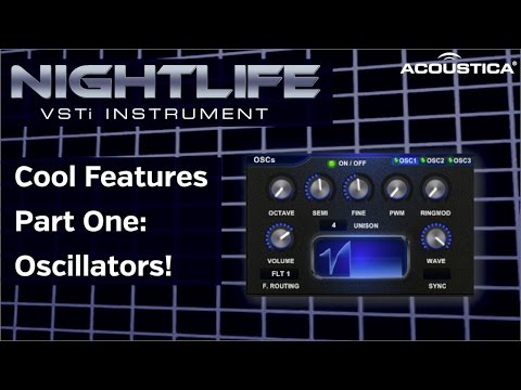 Zeros & Ones | Nightlife VSTi Cool Features, Part One: Oscillators!