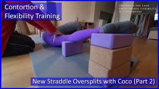 Contortion Training By Flexyart 184 Straddle Oversplits 2 - Also For Yoga Poledance Ballet Dance