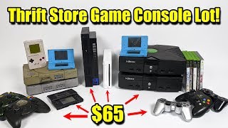 $65 Thrift Store Game Console Lot! Do they Work? Was it Worth It? screenshot 1