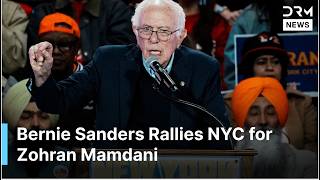 FULL SPEECH: Bernie Sanders RIPS Trump & Billionaires in Fiery Remarks at Mamdani Rally | AC1G