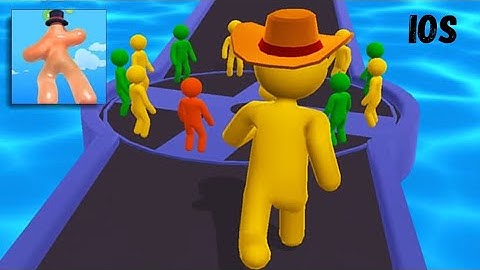 Giant rush new tiktok all max level iOS trailer gameplay walkthrough #relaxing