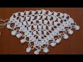 كروشيه  شال نسائي مثلث بغرزة تركية شيك جدا خطوة بخطوة Crochet Triangle Shawl