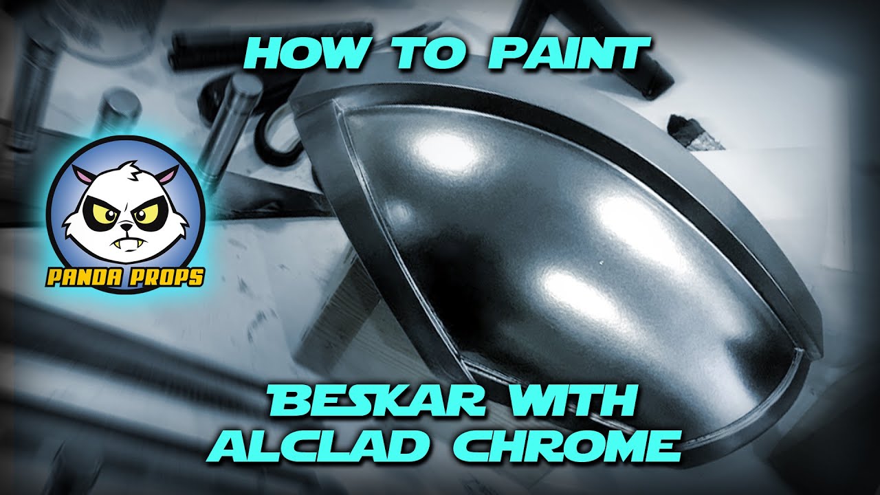 How To Paint Beskar Armor With Alcad Chrome