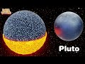 How many plutos can you fit inside the sun  size comparison 3d  data world