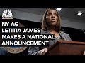 WATCH LIVE: New York State Attorney General Letitia James makes an announcement — 8/6/2020