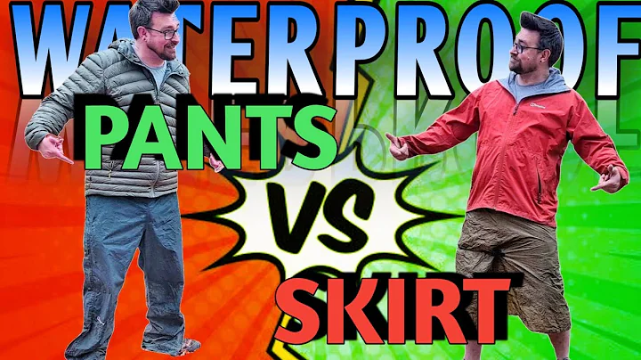 Waterproof trousers VS Rain skirt. Hiking gear comparison