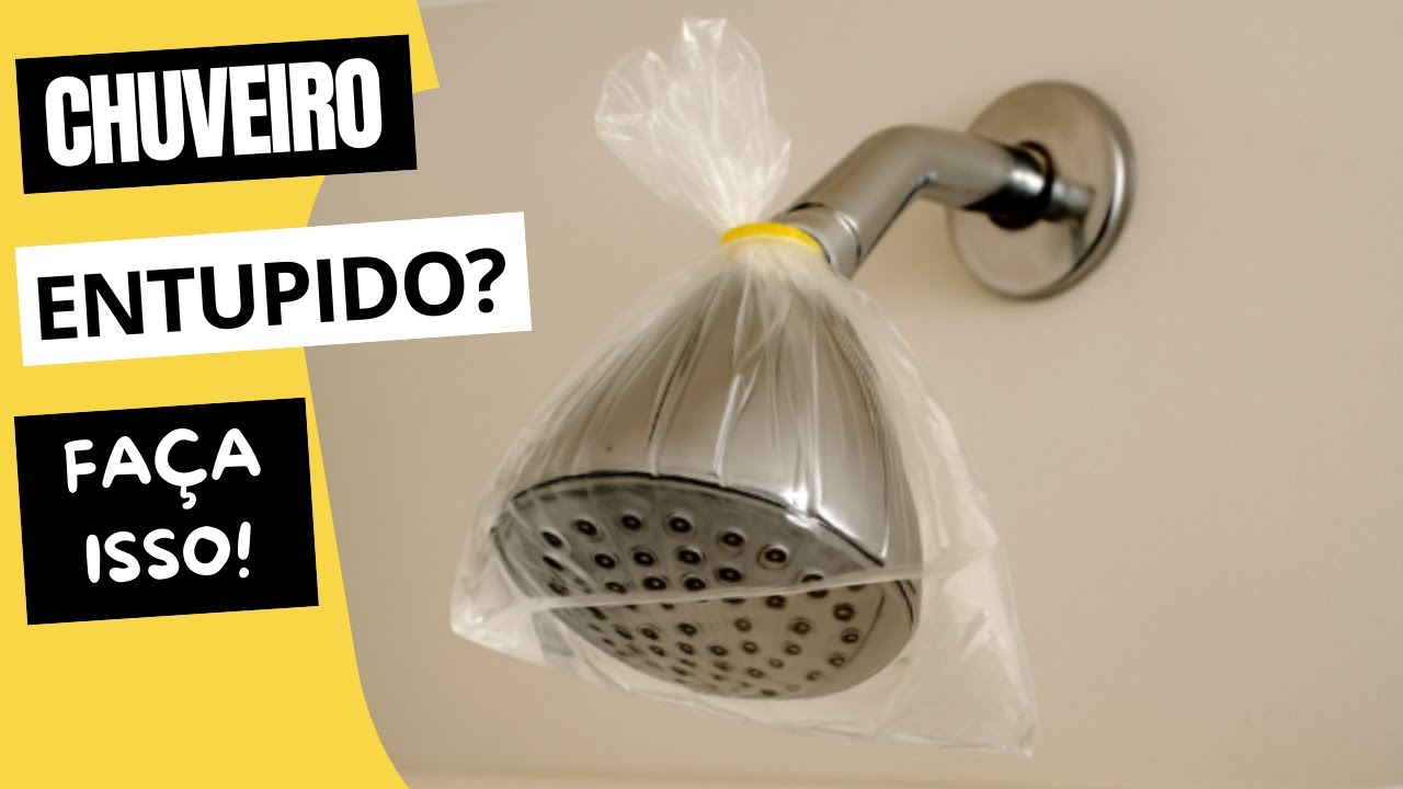 Como Limpar Chuveiro Entupido com Vinagre Passo a Passo Fácil e Rápido ...