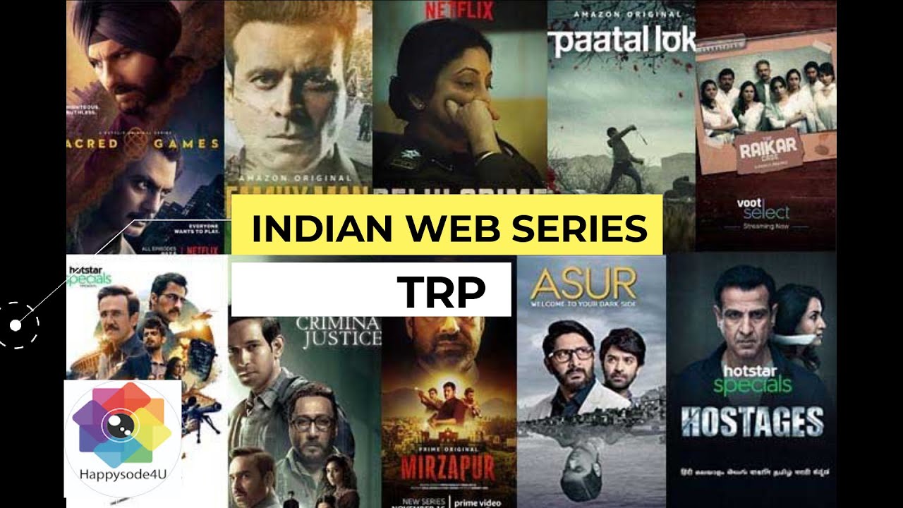 Web Series TRP. Online TRP Rating of Best Top 5 Web Series of Week 1 Jan, 2022 watch in India on OTT