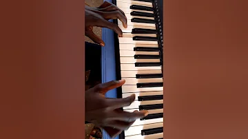 Woyɛ Nyame breakdown by Esther Smith keyboard Tutorials on the F major.