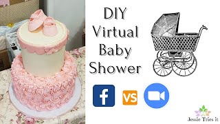 How to Throw a Virtual Baby Shower | Facebook Vs Zoom
