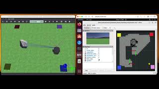 Autonomous Lawnbot Using ROS 2 and Webots