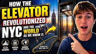 How the elevator revolutionized NYC and the world as we know it #ourworldthroughmaps#geography #nyc