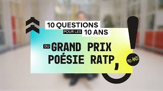 10 questions à Amélie Nothomb | Grand Prix Poésie RATP