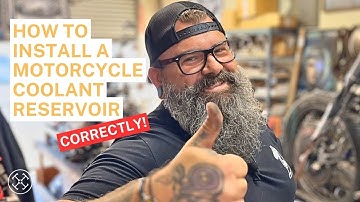 Hoe installeer je een koelvloeistofreservoir voor je motorfiets - in chopperstijl!