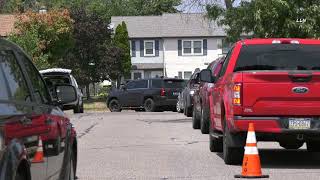 barricaded subject cedar dr