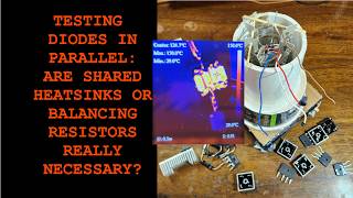 Testing current sharing & temperature balancing in parallel diodes and bridge rectifiers.