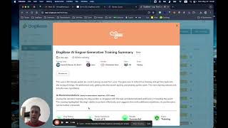 DogBase AI: Intelligent Training Summary in Action
