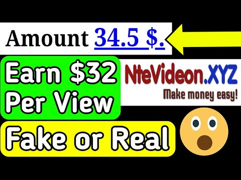 Ntevideon Real or Fake | Ntevideon.xyz Payment Proof | Ntevideon.xyz Withdraw | Ntevideon.xyz Review